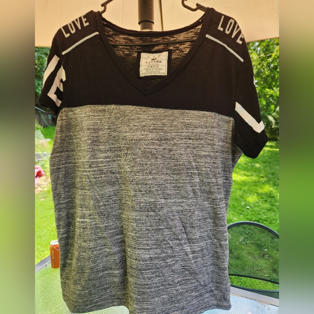 Reflex Green and Black T-Shirt